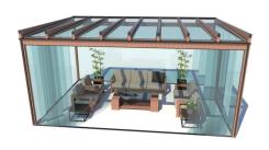 Willkommen Timber CUBE Terrassendach