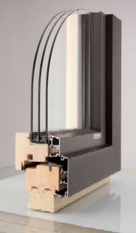 Fenster & Türen Holz Aluminium Fenster System D1